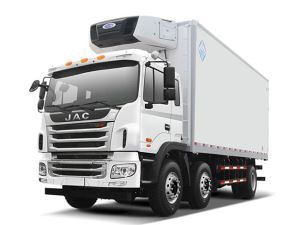 Stakloplastike u hladnjaku kamion tijela